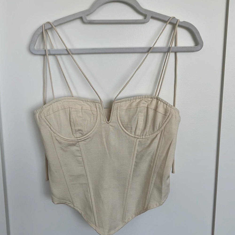 Off-White Corset Top